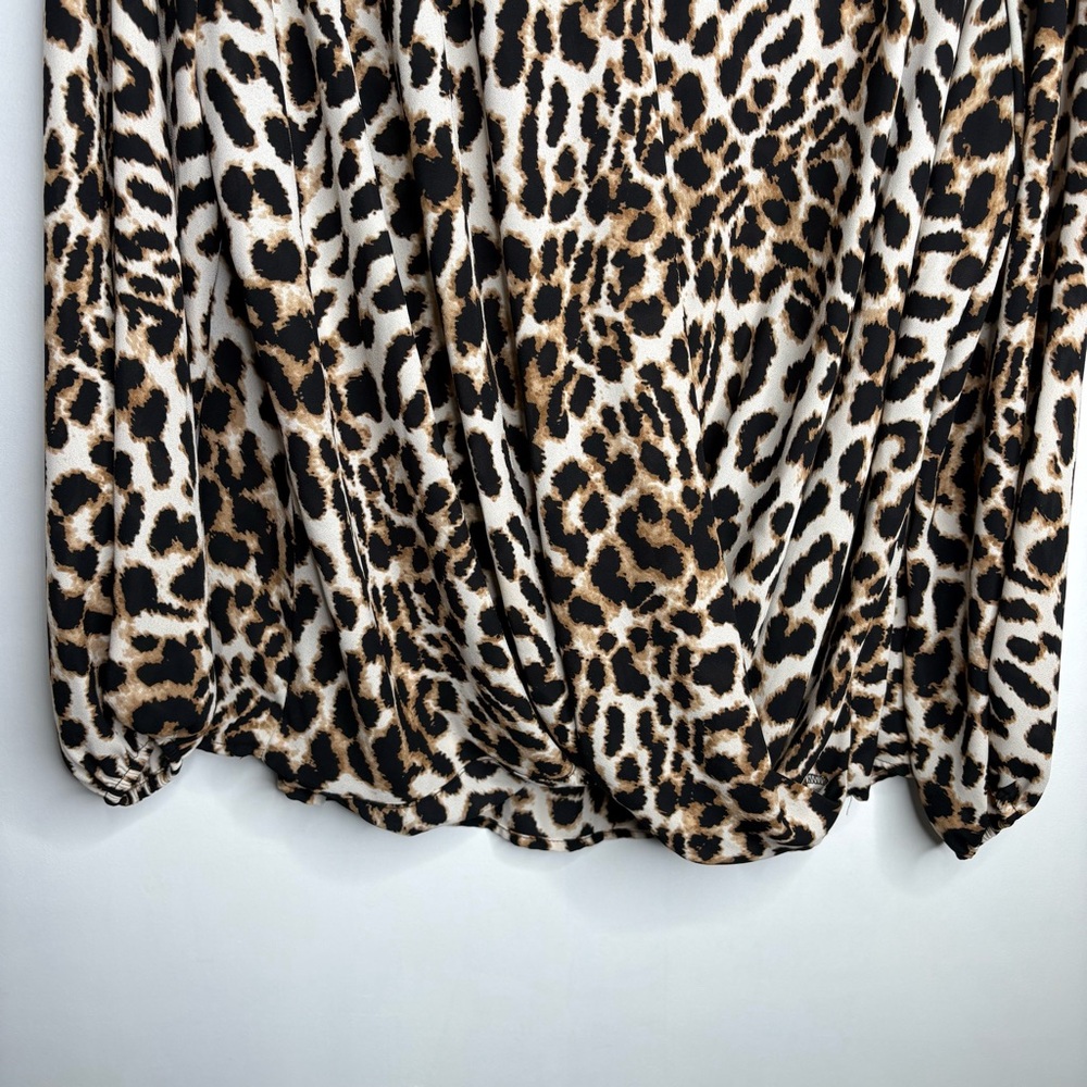 INC 1X Animal Print Women's Top - Picture 10 of 11